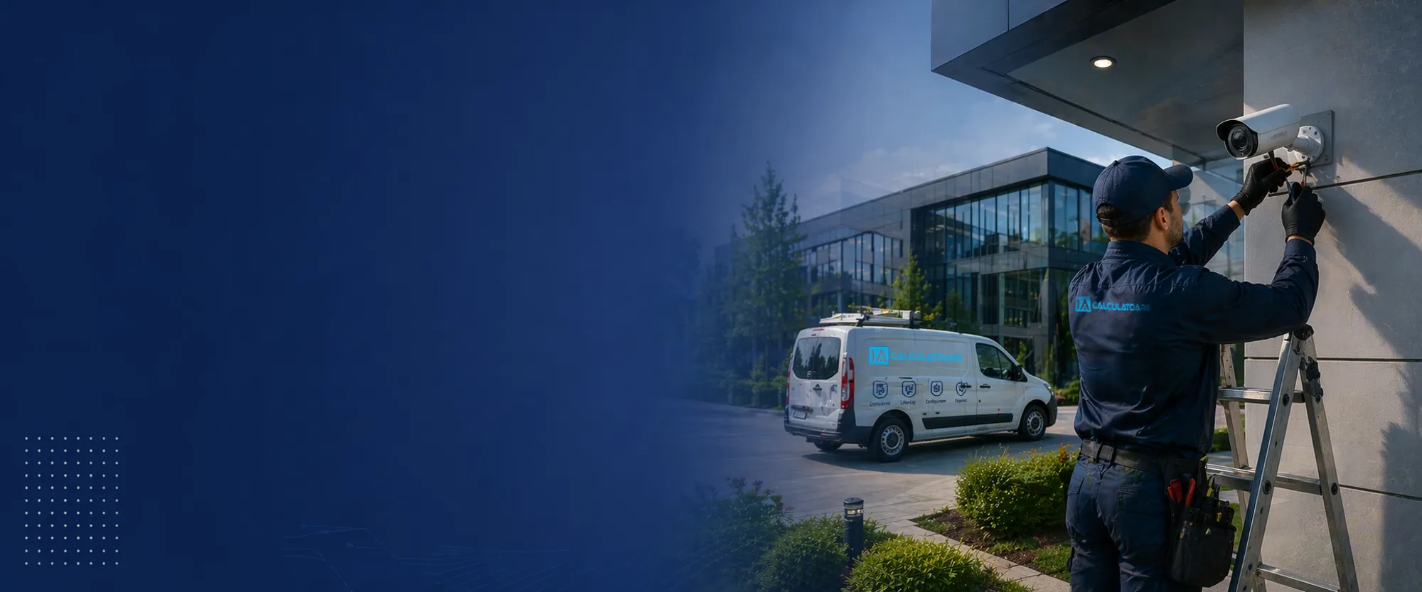 Mounting cctv camera